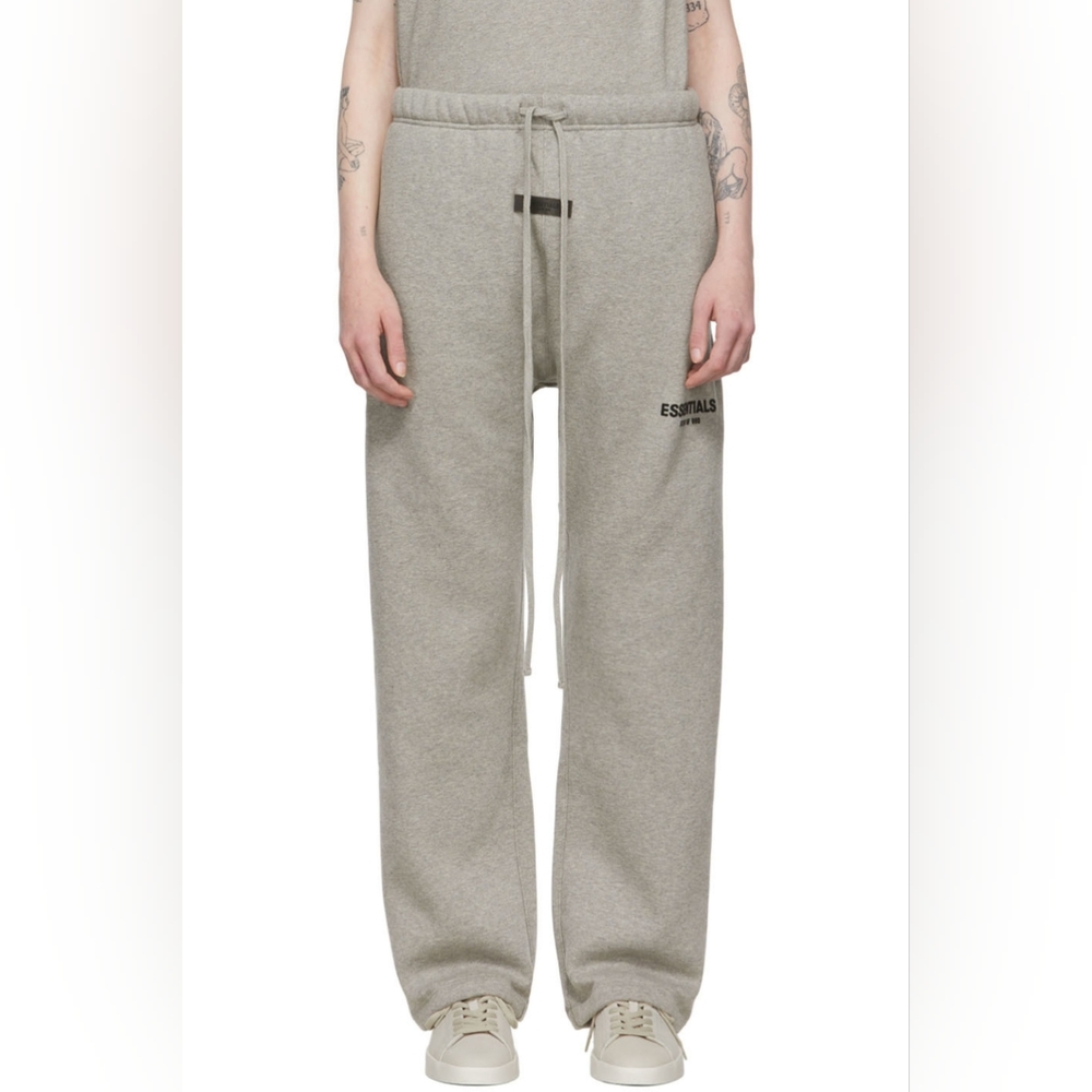 Essentials Fear of God Dark Oatmeal Relaxed Sweatpants S NWT